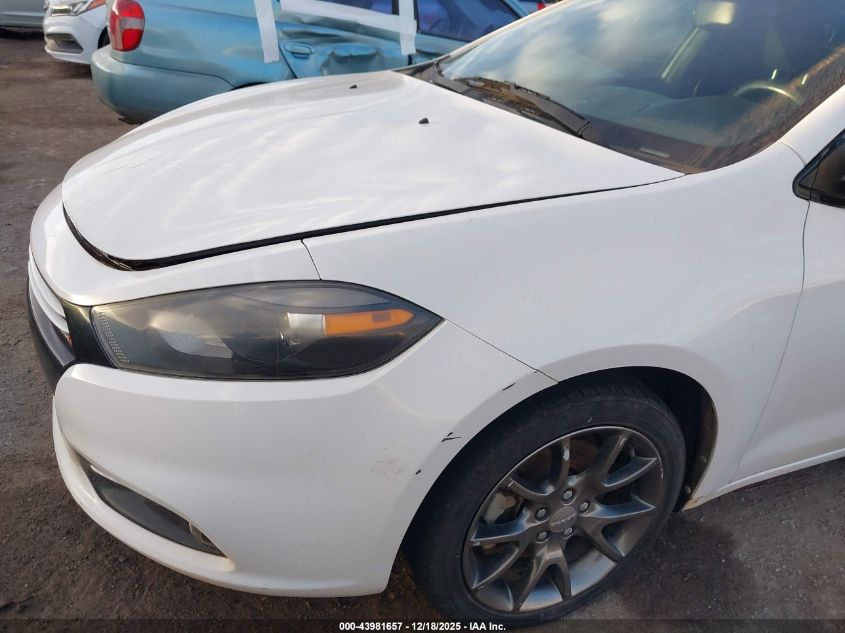 2013 Dodge Dart Rallye VIN: 1C3CDFBA2DD155064 Lot: 43981657