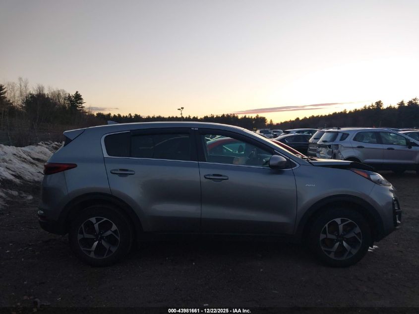 2020 Kia Sportage Lx VIN: KNDPMCAC1L7666129 Lot: 43981661