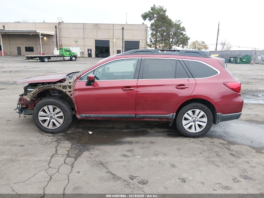 2015 Subaru Outback 2.5I Premium VIN: 4S4BSACC6F3270061 Lot: 43981664