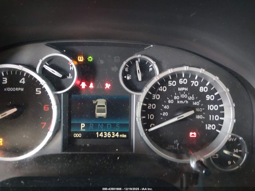 2014 Toyota Tundra Sr5 5.7L V8 VIN: 5TFEY5F15EX168727 Lot: 43981666