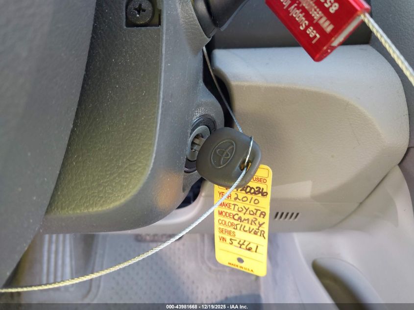 2010 Toyota Camry Le VIN: 4T4BF3EK8AR045461 Lot: 43981668