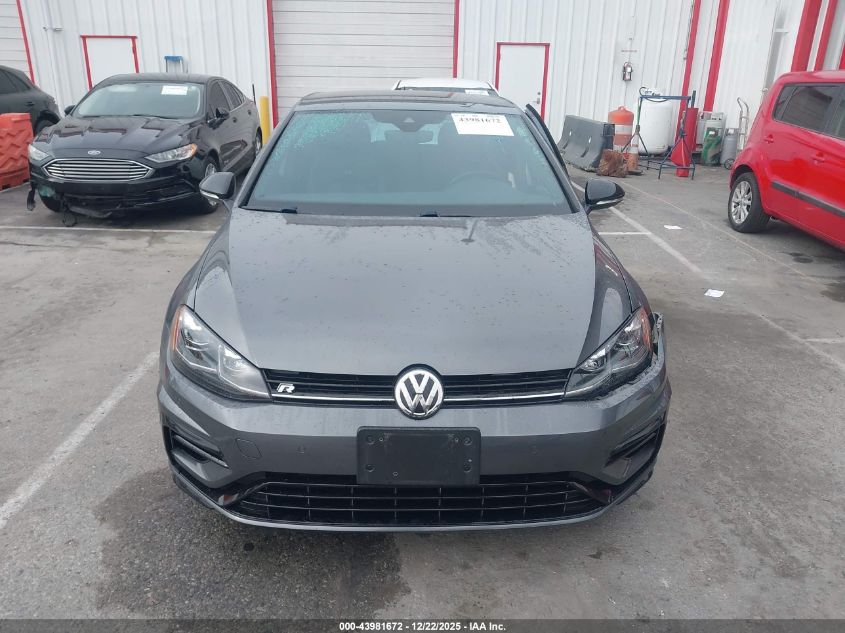 2019 Volkswagen Golf R 2.0T W/Dcc Navigation VIN: WVWWA7AU9KW146124 Lot: 43981672