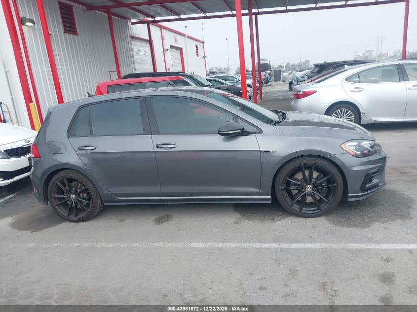 2019 Volkswagen Golf R 2.0T W/Dcc Navigation VIN: WVWWA7AU9KW146124 Lot: 43981672