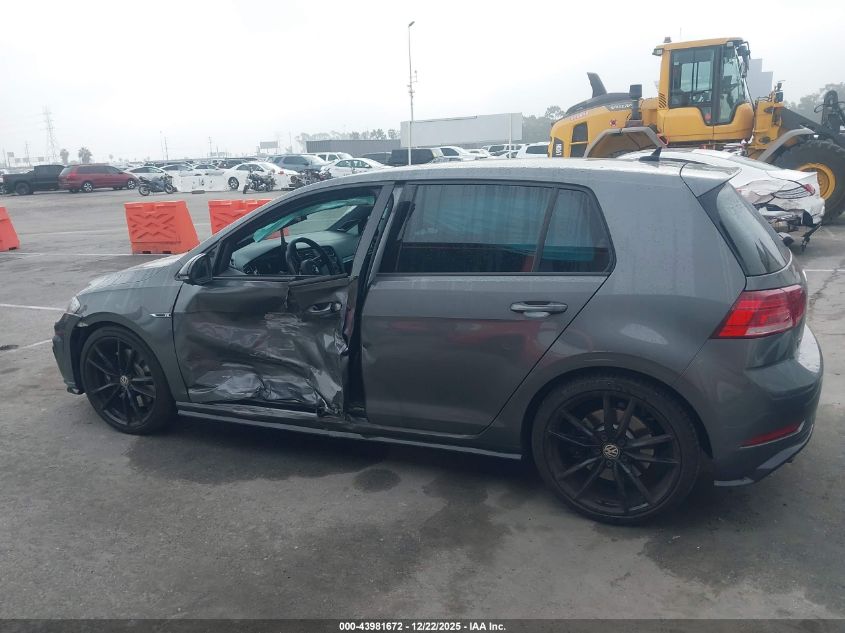 2019 Volkswagen Golf R 2.0T W/Dcc Navigation VIN: WVWWA7AU9KW146124 Lot: 43981672