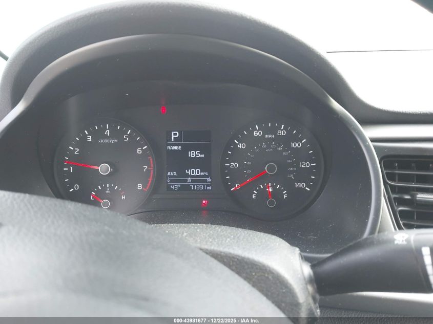 2022 Kia Rio S VIN: 3KPA24AD3NE478015 Lot: 43981677