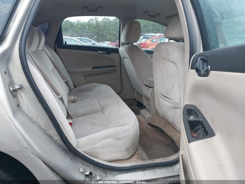 2010 Chevrolet Impala Ls VIN: 2G1WA5EKXA1244011 Lot: 43981684