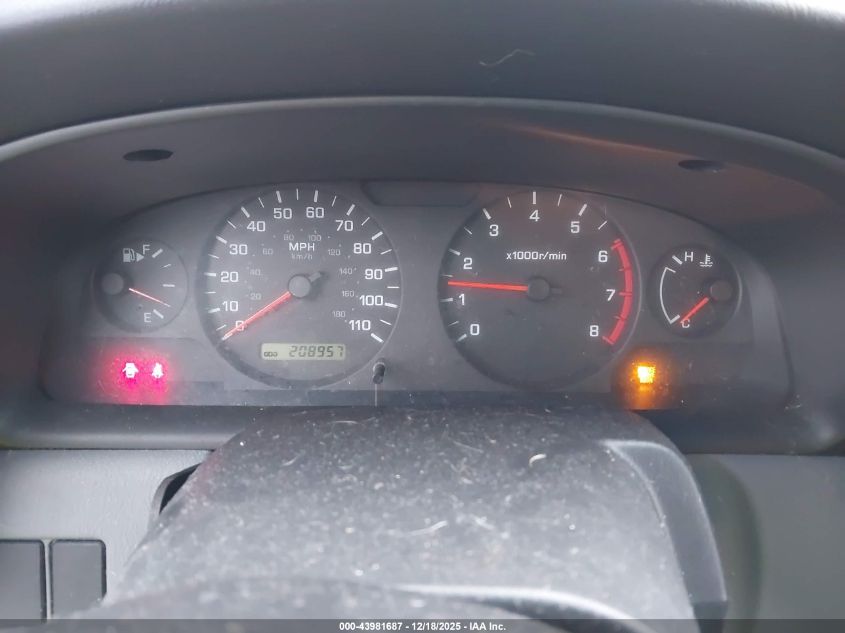 2001 Nissan Frontier Desert Runner Xe-V6 VIN: 1N6ED26T71C381849 Lot: 43981687