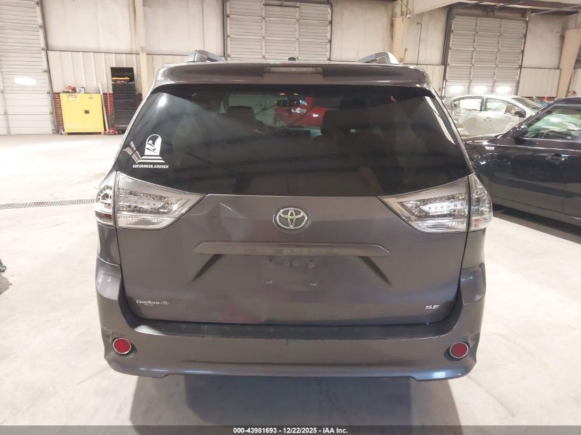 2012 Toyota Sienna Se 8 Passenger VIN: 5TDXK3DC7CS195028 Lot: 43981693