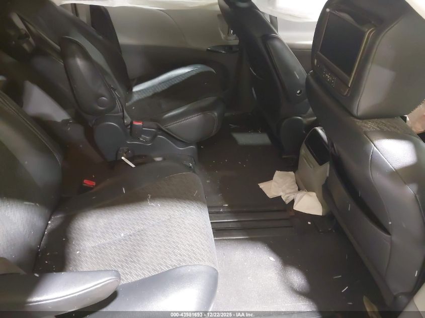 2012 Toyota Sienna Se 8 Passenger VIN: 5TDXK3DC7CS195028 Lot: 43981693