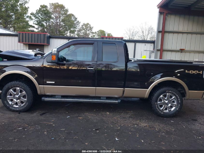 2013 Ford F-150 Lariat VIN: 1FTFX1ET6DFB42418 Lot: 43981698