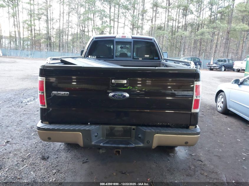 2013 Ford F-150 Lariat VIN: 1FTFX1ET6DFB42418 Lot: 43981698