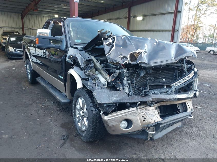 2013 Ford F-150 Lariat VIN: 1FTFX1ET6DFB42418 Lot: 43981698