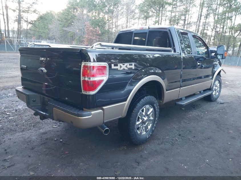 2013 Ford F-150 Lariat VIN: 1FTFX1ET6DFB42418 Lot: 43981698