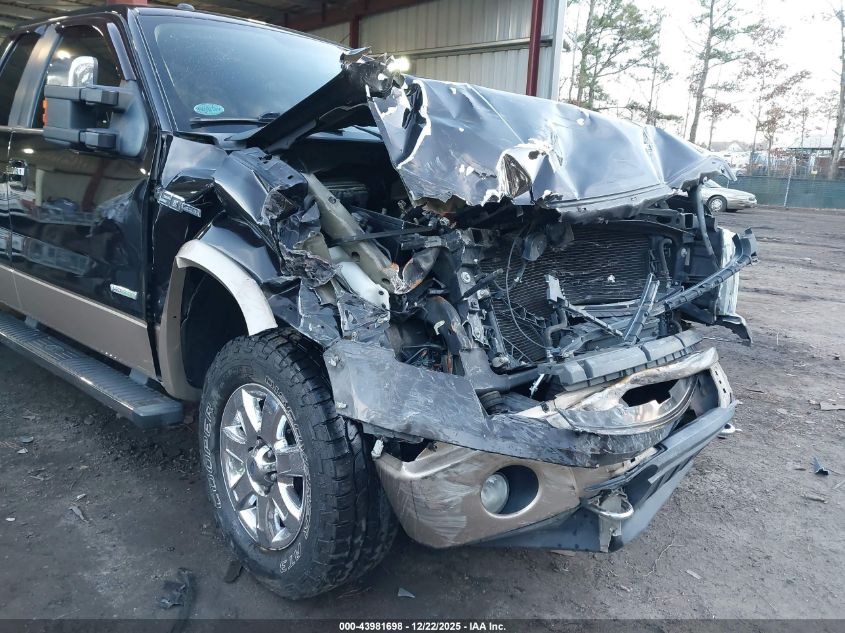 2013 Ford F-150 Lariat VIN: 1FTFX1ET6DFB42418 Lot: 43981698