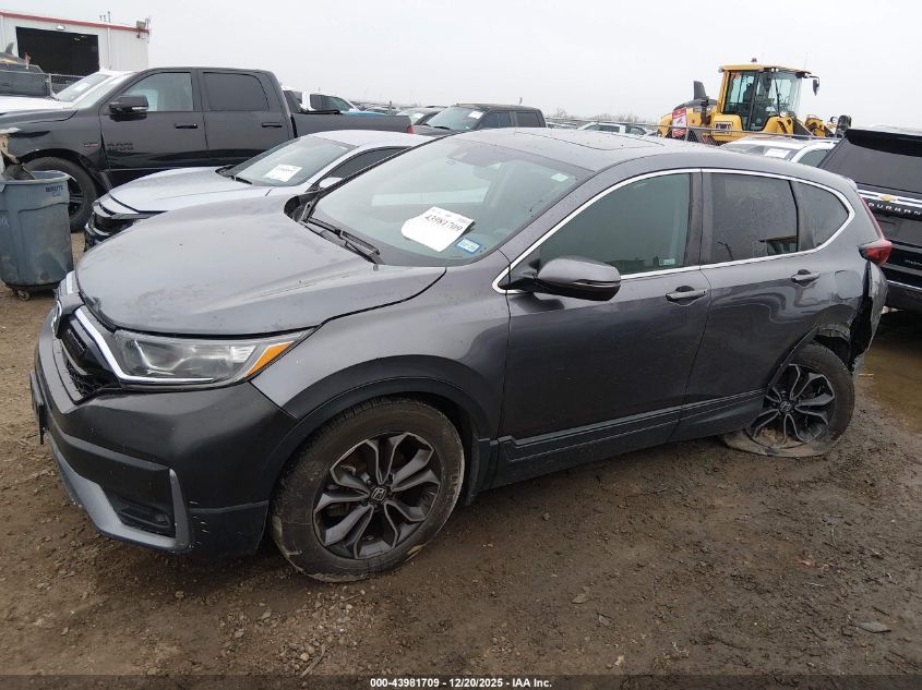 2022 Honda Cr-V 2Wd Ex VIN: 5J6RW1H55NA012300 Lot: 43981709