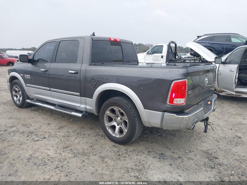 Vin: 1c6rr6nt9fs553754, lot: 44477406, ram 1500 laramie 20153