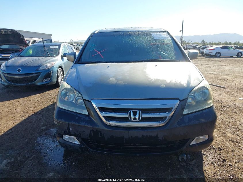 2005 Honda Odyssey Touring VIN: 5FNRL38805B090642 Lot: 43981714