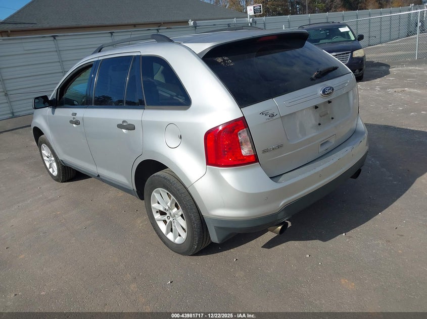 Vin: 2fmdk3gc2dba97053, lot: 44477413, ford edge se 20133