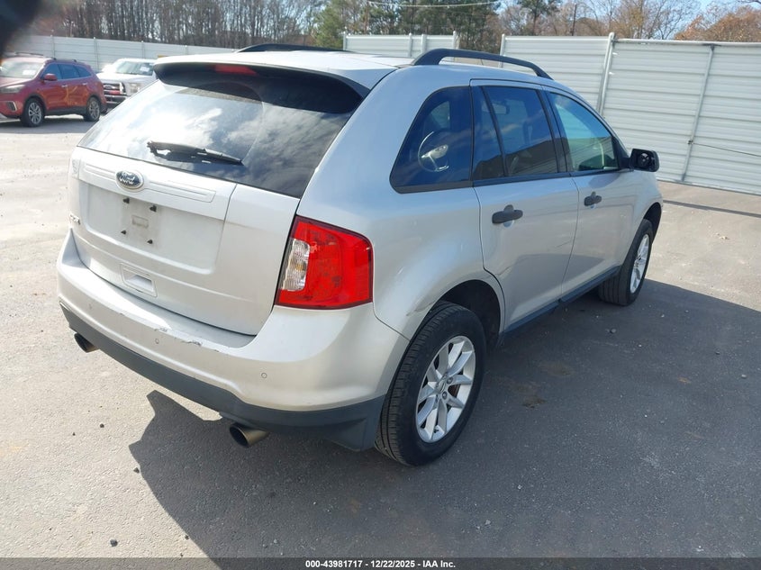 Vin: 2fmdk3gc2dba97053, lot: 44477413, ford edge se 20134
