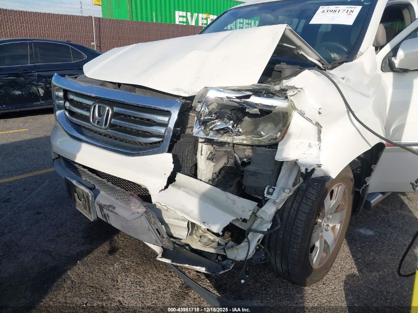 2013 Honda Pilot Touring VIN: 5FNYF3H95DB023464 Lot: 43981718