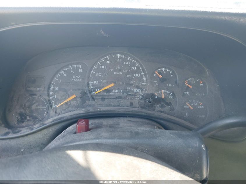 2001 Chevrolet Suburban 1500 Ls VIN: 3GNEC16T61G244129 Lot: 43981724