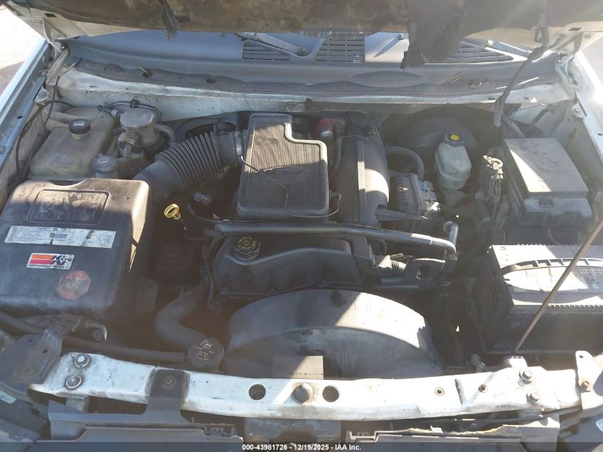 2002 Chevrolet Trailblazer Ext Lt VIN: 1GNES16S722458499 Lot: 43981726