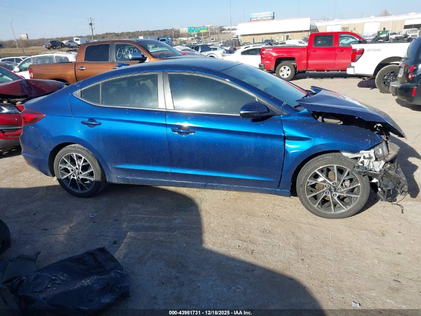 2019 Hyundai Elantra Limited VIN: 5NPD84LF9KH437440 Lot: 43981731