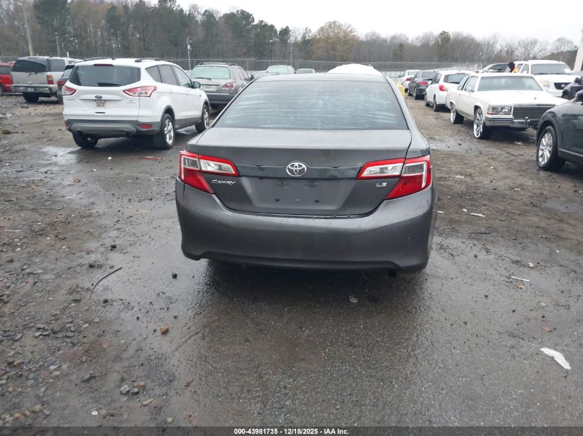 2014 Toyota Camry Le VIN: 4T4BF1FK8ER436358 Lot: 43981735