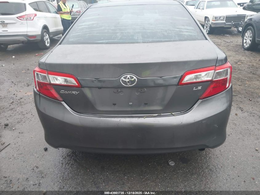 2014 Toyota Camry Le VIN: 4T4BF1FK8ER436358 Lot: 43981735