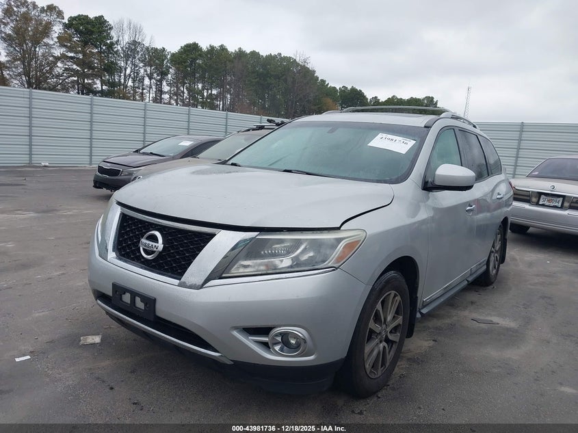 5N1AR2MM0FC658651 2015 NISSAN PATHFINDER photo no. 2