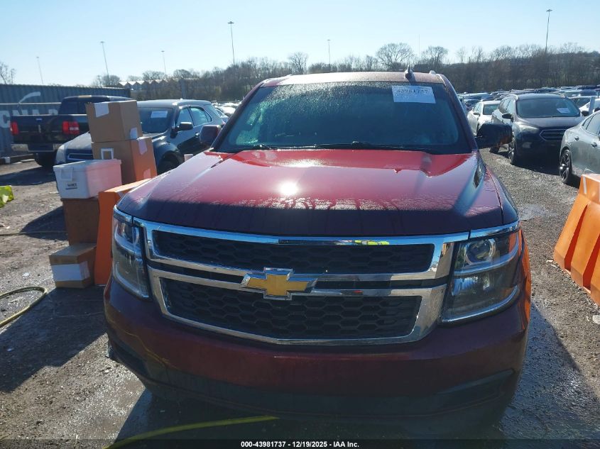 2016 Chevrolet Tahoe Lt VIN: 1GNSCBKC4GR318901 Lot: 43981737