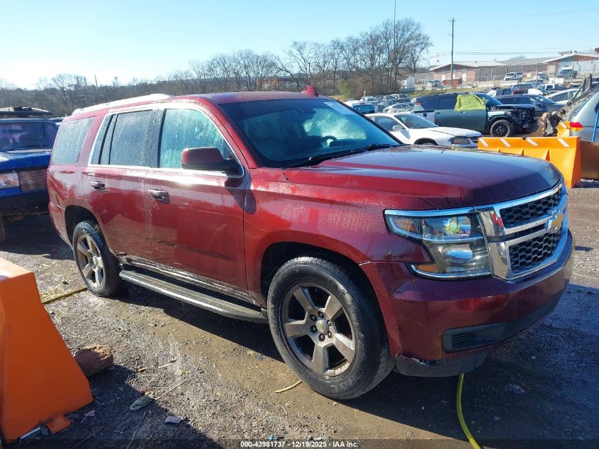 2016 Chevrolet Tahoe Lt VIN: 1GNSCBKC4GR318901 Lot: 43981737