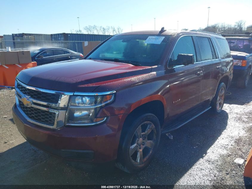 2016 Chevrolet Tahoe Lt VIN: 1GNSCBKC4GR318901 Lot: 43981737