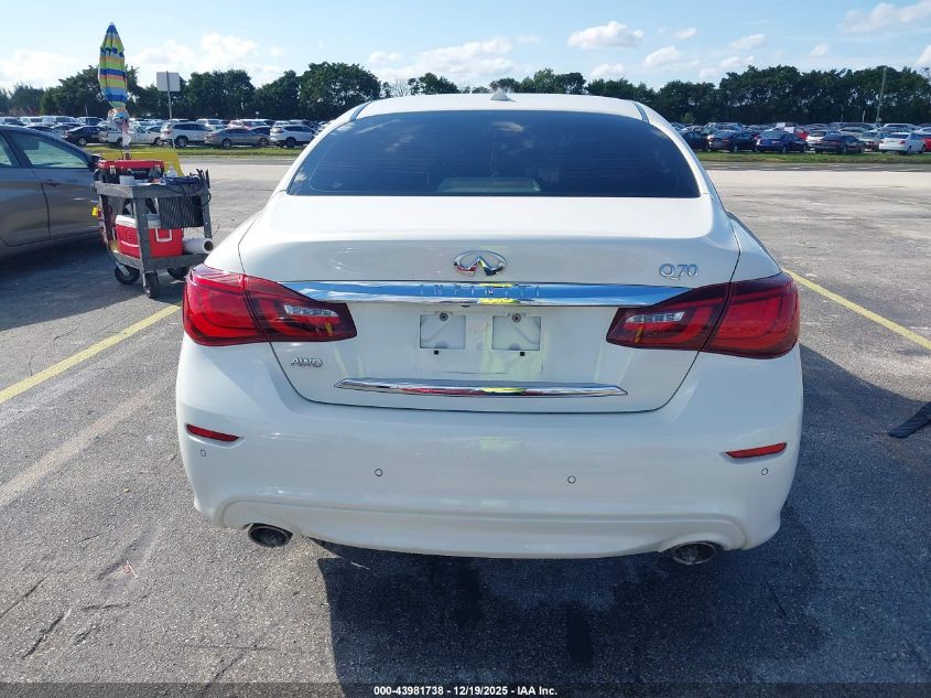 2015 Infiniti Q70 3.7X VIN: JN1BY1AR8FM562527 Lot: 43981738