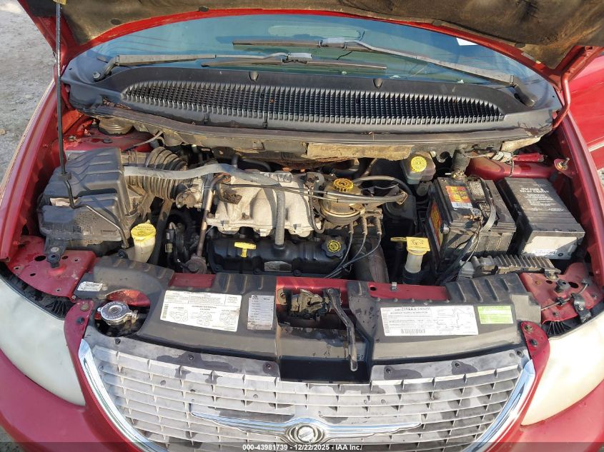 2001 Chrysler Town & Country Lxi VIN: 2C8GP54L01R320484 Lot: 43981739