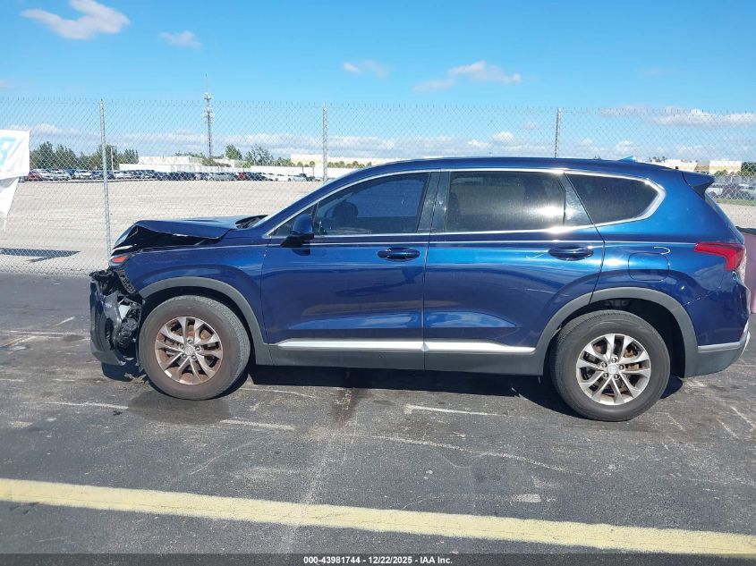 2019 Hyundai Santa Fe Sel VIN: 5NMS3CAD2KH008607 Lot: 43981744