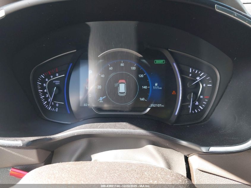 2019 Hyundai Santa Fe Sel VIN: 5NMS3CAD2KH008607 Lot: 43981744