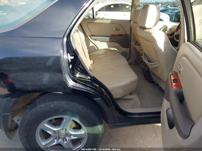 2001 Lexus Rx 300 VIN: JTJGF10U010114164 Lot: 43981765