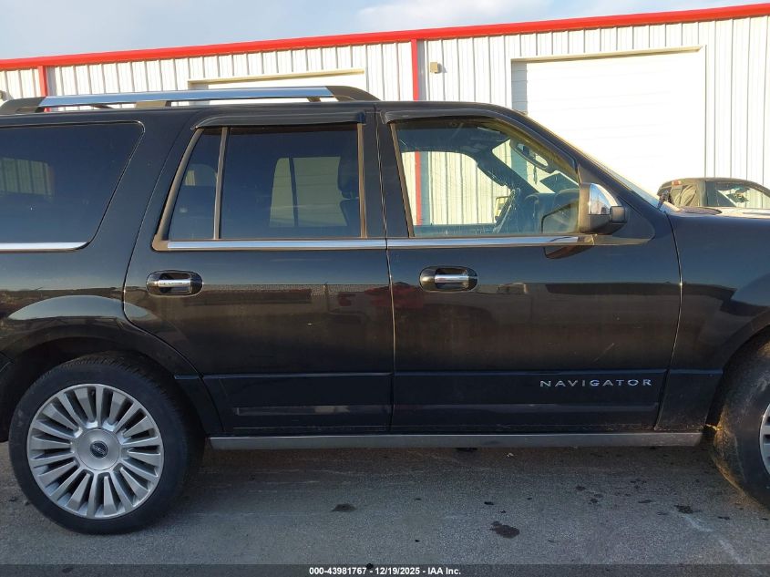 2016 Lincoln Navigator Reserve VIN: 5LMJJ2LT2GEL01202 Lot: 43981767