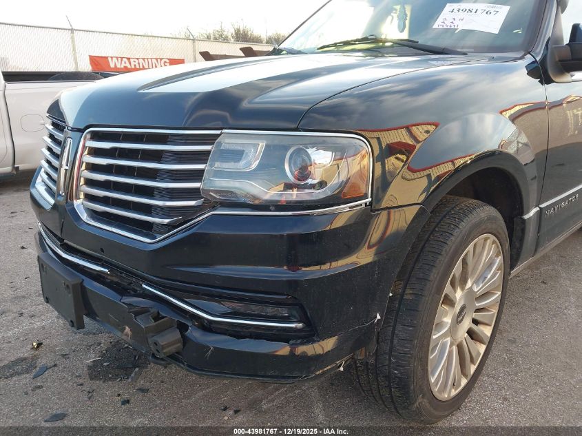 2016 Lincoln Navigator Reserve VIN: 5LMJJ2LT2GEL01202 Lot: 43981767