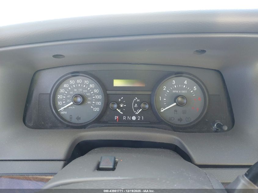 2006 Mercury Grand Marquis Gs VIN: 2MEFM74W26X648521 Lot: 43981771