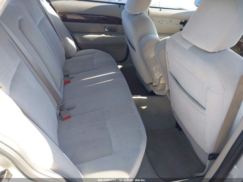 2006 Mercury Grand Marquis Gs VIN: 2MEFM74W26X648521 Lot: 43981771