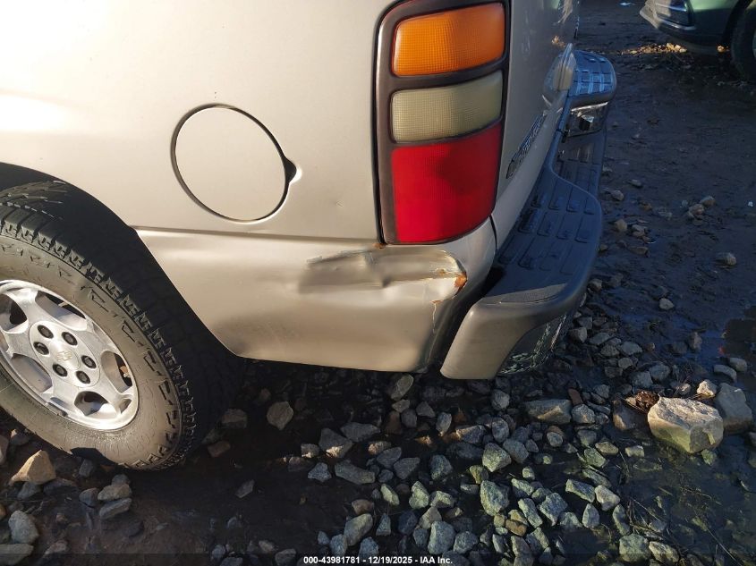 2004 Chevrolet Tahoe Ls VIN: 1GNEC13V44R286583 Lot: 43981781