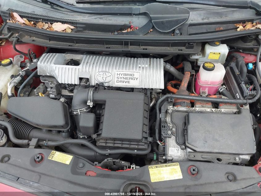 2010 Toyota Prius Iv VIN: JTDKN3DU6A0192874 Lot: 43981785