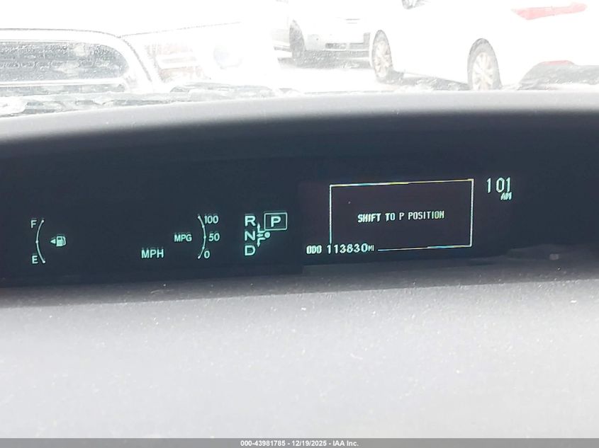 2010 Toyota Prius Iv VIN: JTDKN3DU6A0192874 Lot: 43981785