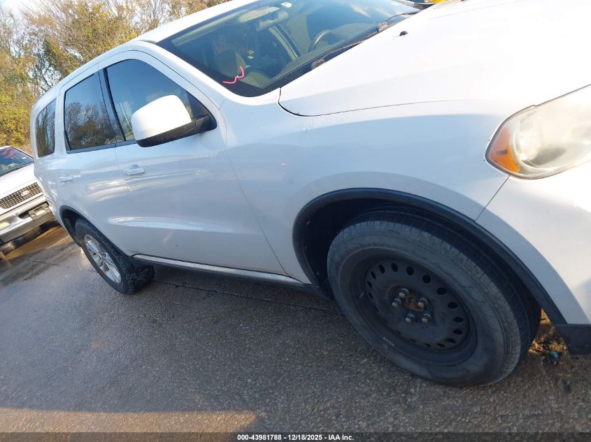 2013 Dodge Durango Sxt VIN: 1C4RDJAG4DC535561 Lot: 43981788