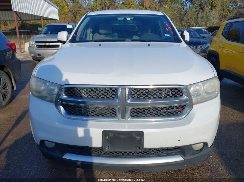 2013 Dodge Durango Sxt VIN: 1C4RDJAG4DC535561 Lot: 43981788