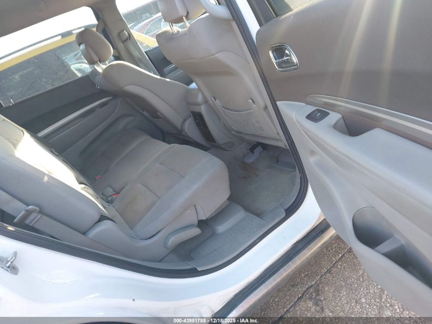 2013 Dodge Durango Sxt VIN: 1C4RDJAG4DC535561 Lot: 43981788