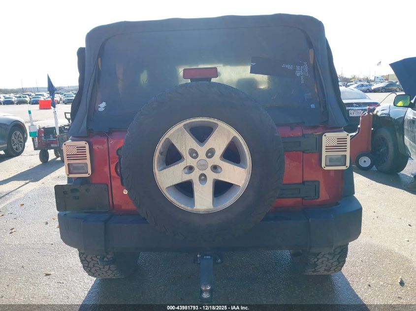 2012 Jeep Wrangler Sport VIN: 1C4AJWAG3CL231056 Lot: 43981793