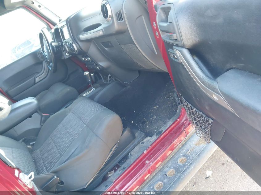 2012 Jeep Wrangler Sport VIN: 1C4AJWAG3CL231056 Lot: 43981793